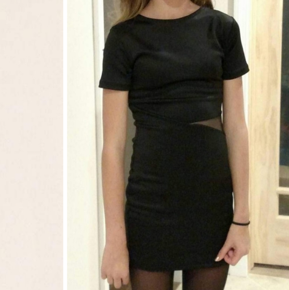 Cheryl Kids Black Dress